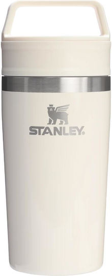 Stanley Cafe To-Go Thermos Bottle Stainless Steel BPA Free 350ml Cream