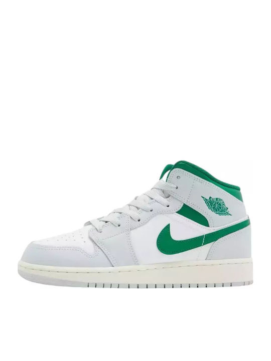 Jordan Air 1 Детски маратонки High Бели