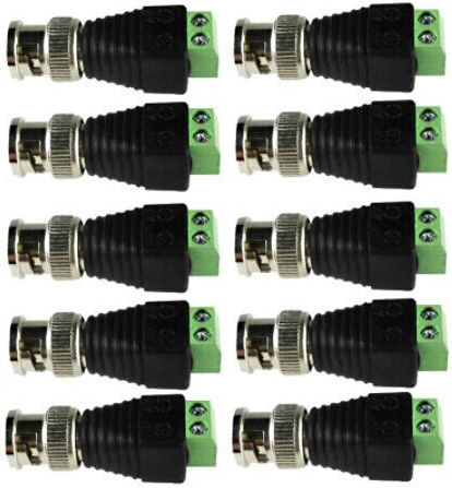 Bnc Мъжки Блок 10 Броя Mpn:dcs-cctv-bnc-male-10