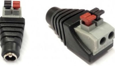 Dc Female Press Fit Adapter Dc Female Power Supply Side Terminal Block Press Fit