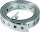 Fixierband Durchbohrt 3mx17mm Metallisch