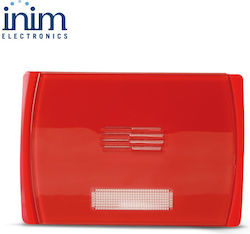 Inim Smarty G Πιεζοηλεκτρική Σειρήνα Πυρανίχνευσης 27.6v Dc Ενσωματωμένο Φλας Led