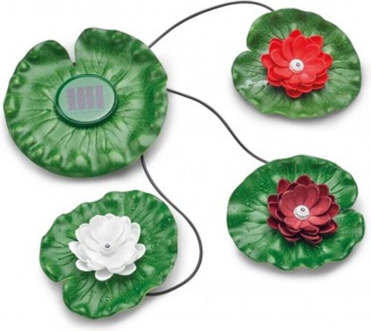 LED Lumini Subacvatice pentru Lac Panou Solar Pontec Pondosolar Lily LED Set 3