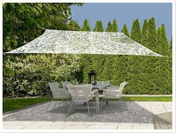 Koopman Plasă de Camuflaj Pătrată Albă 3x3m 61500180