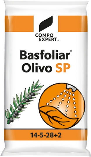 Дифолярен Тор За Маслини Basfoliar Olivo Sp 14-5-28 +2MgO+2B+IXN 5kg