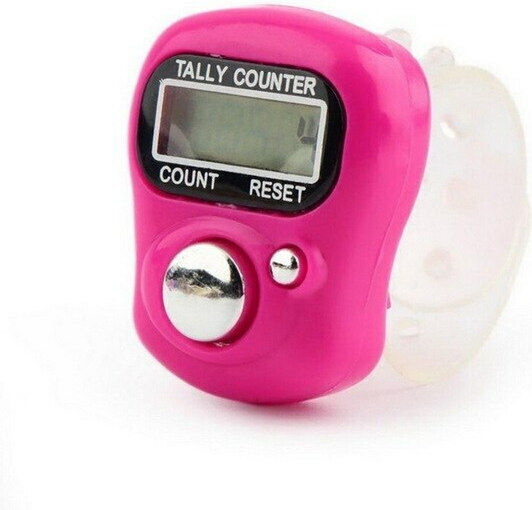 Electronic Clicker Hand Meter for Counting Objects People Votes Etc Sxh5 Oem Violet