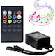 Led Music Controller Κοντρολ 20key Ανιχνευτή Ήχου Λεντοταινία Lctr20 Oem