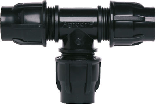 Agrodrip Lock T Shaped Connector Pipe Fitting Ø25 X 20 X 25 11-1551-06
