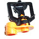 Micro-Drip Spray Nozzles Rondo Ultra Orange 300 Liters Hour Pack 10 Pieces