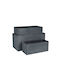 Stream Rectangle Dark Grey 75cm 153618-c