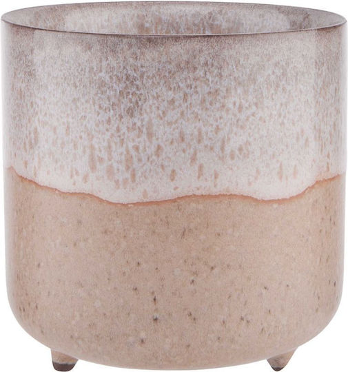 Tide Pflanzentöpfe Beine D14cm Beiges Keramik Durchmesser14 Cm Höhe15 Cm
