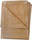 Planen Wasserdicht 120 g/m² Tm Beiges 6x12 73000612120 OEM