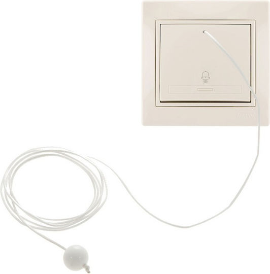 Lezard Pull Button Cream Mira Complete 701.0303191