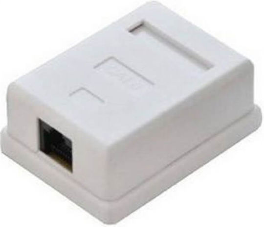 Права Cat5e Utp Единична Повърхностна Mini Blister Eucom 04-003-001-m