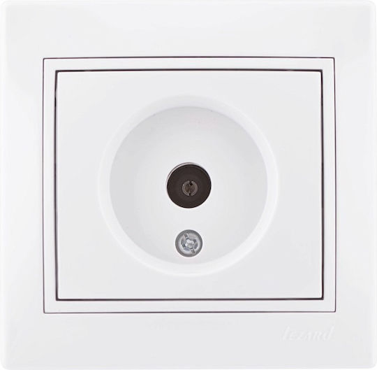 Lezard TV-Antenna Socket Terminal White Mira Full 701.0202130