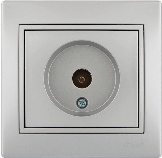 Lezard TV-Antenna Socket Aerial Silver Mira Full 701.1010129