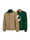 Valento Glasgow Bottle Green Kamel Jachetă De Lucru Cu Două Fețe Impermeabilă O Parte Fleece Cealaltă