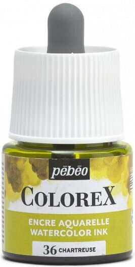 Watercolor Ink Colorex Chartreuse