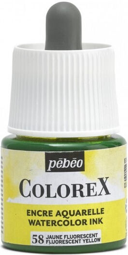 Watercolor Ink Colorex Fluo Yellow