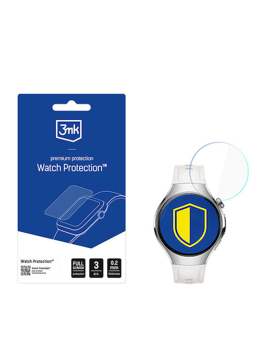 3MK Watch Protection Arc Screen Protector for the Huawei Watch 5 42mm 3pcs