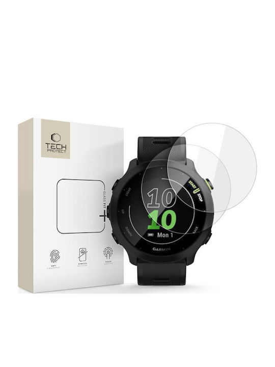 Tech-Protect Glass Fit+ Tempered Glass for the Garmin Forerunner 55 2pcs