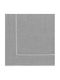 La Gallina Matta Handtuch in Gray Farbe 43x43cm
