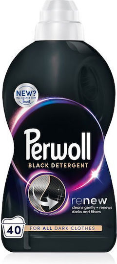 Perwoll Liquid Detergent for Black Clothes 2lt (40 Measuring Cups)