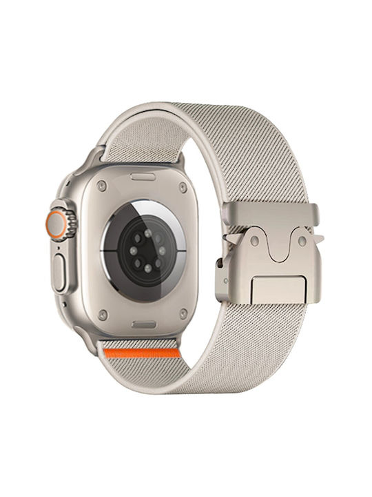 Kalebol Strap Fabric Beige (Apple Watch Series 7/8/9/10/SE/Ultra 1/Ultra 2)