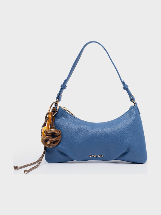 Nolah Lina Damen Schultertasche Blau