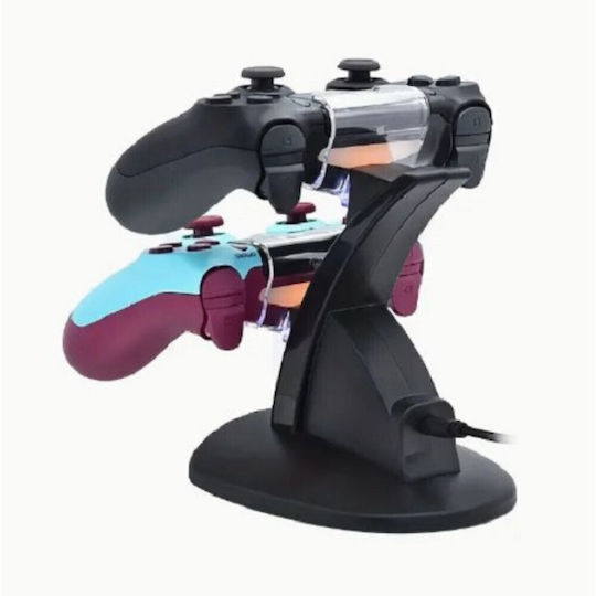 Поддръжка Зарядна станция за 2 контролера PS4