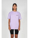 Mj Gonzales Mjg Heavy Oversized Tee Ladies Fearless Flight Lilac Fw24 Mjg11934-00145