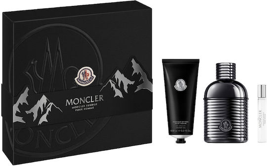 Sunrise Pour Homme Herren Set mit Eau de Parfum und Mini Duft 3Stück