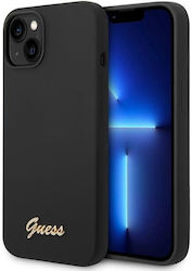 Guess Logo Script Umschlag Rückseite Metallisch...