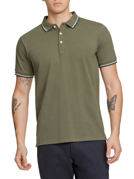 Polo Blouse Olive, Dk Jungle Green