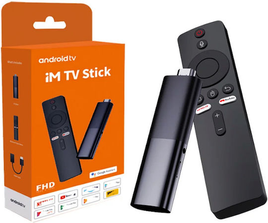 Smart TV Stick Full HD Wi-Fi / HDMI Google Assistant Compatible