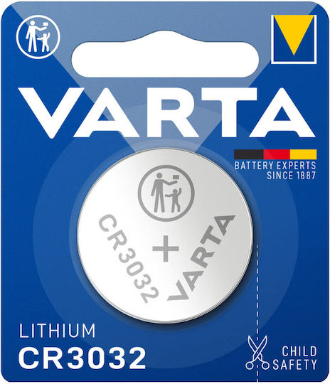 Varta Μπαταρία Λιθίου Ρολογιών CR3032 3V 1τμχ