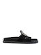 Women's Flat Sandals in Black Color