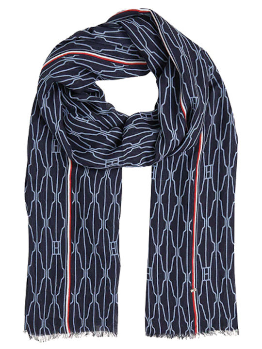Tommy Hilfiger Γυναικείο Φουλάρι Μπλε