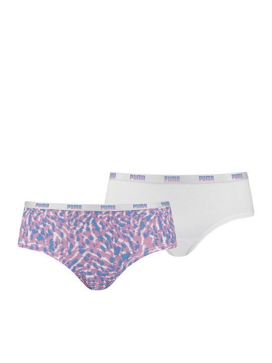 PUMA Damen Slip 2Pack Rosa
