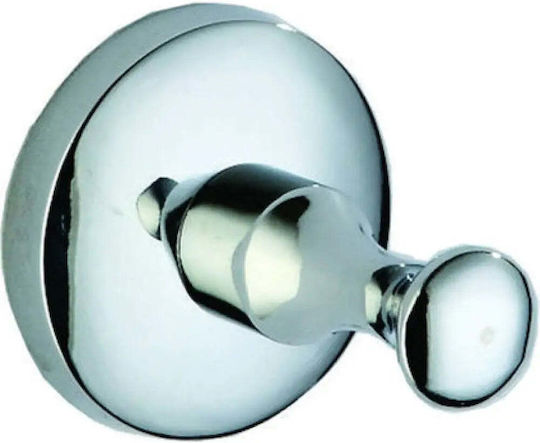Inter Ceramic Haken Badezimmer Einzeln Schrauben Silber