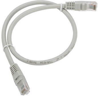 Patch Cord Utp Spacer Cat6 Cupru-Aluminiu 0.5 M Alb Awg26 "sppc-utp-cat6-0.5m" Green Stamp 0.08 Lei
