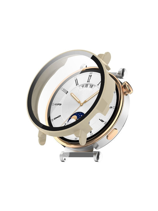 Enkay Carcasă de Plastic în culoarea Alb pentru Huawei Watch GT 4 - 41mm