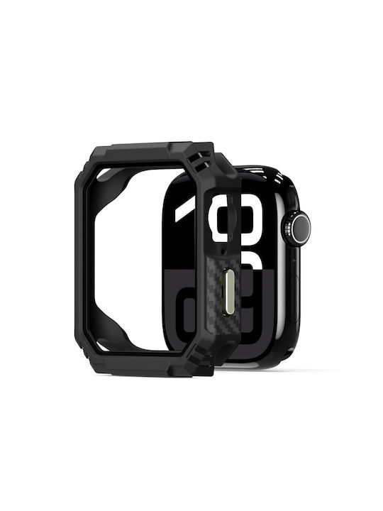 Dux Ducis Plastic Case in Black color for Apple Watch Series 10, 46mm