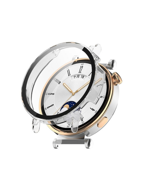 Huawei Watch GT 4 46 мм Enkay Калъф Прозрачен За Защита На Екрана