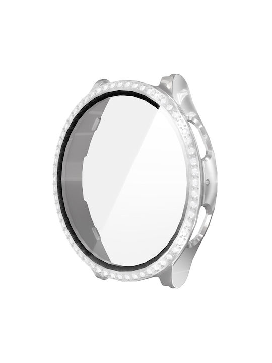 Samsung Galaxy Watch 7 44mm Enkay Θήκη Προστασία Οθόνης Silver