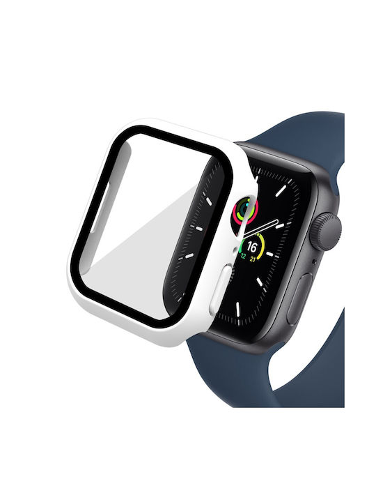 Apple Watch Series 7 8 9 45mm Enkay Θήκη Προστασία Οθόνης White