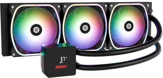 Enermax Aquafusion II 360 ARGB Υδρόψυξη AIO CPU με 3 Ανεμιστήρες 120mm