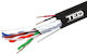 Cablu FTP Cat.5e Cupru + Conector + 2 Fire X 0.75 Mm Cca Multifilar Alimentare 305m Rola Ted Wire Expert Ted002600 Bbb