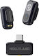 Hollyland LARK A1 Mini Duo Wireless Microphone Flyout Journalistic in Gray Color