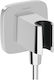 Fixfit Q Wall-Mounted Shower Head Holder Chrome 26887000 Hansgrohe